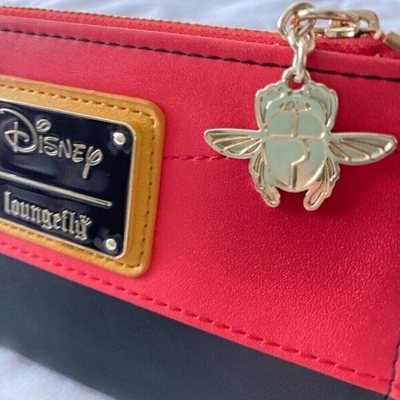 Loungefly Disney Aladdin Jafar Faux Leather Flap Bi-Fold Wallet Villain - Picture 9 of 9